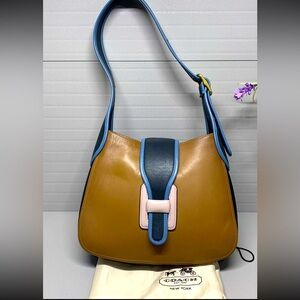 EUC COACH 1941 Courier HoboBag GloveTanned Leather “Archive Collection”Bag 89173